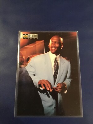 1997-1998 Upper Deck 393 MICHAEL JORDAN Magic Blue Suit Chicago