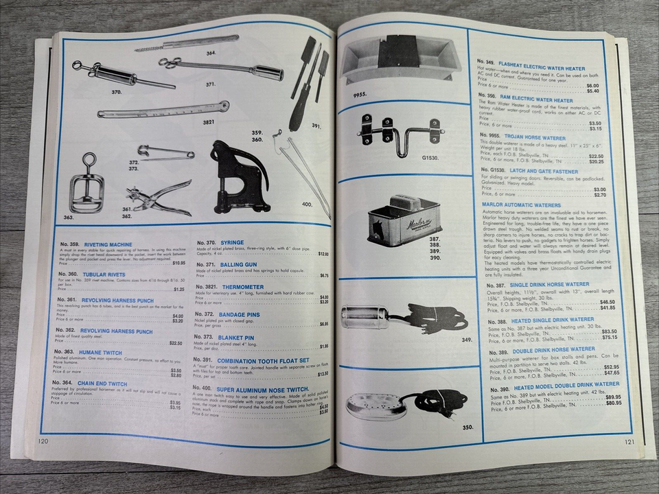 Vintage 197879 Walking Horse Supply Company Mail Order Catalog