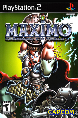 MAXIMO ポスター カプコン Maximo Ghosts To Glory PS2 BOX ART Premium POSTER MADE IN USA