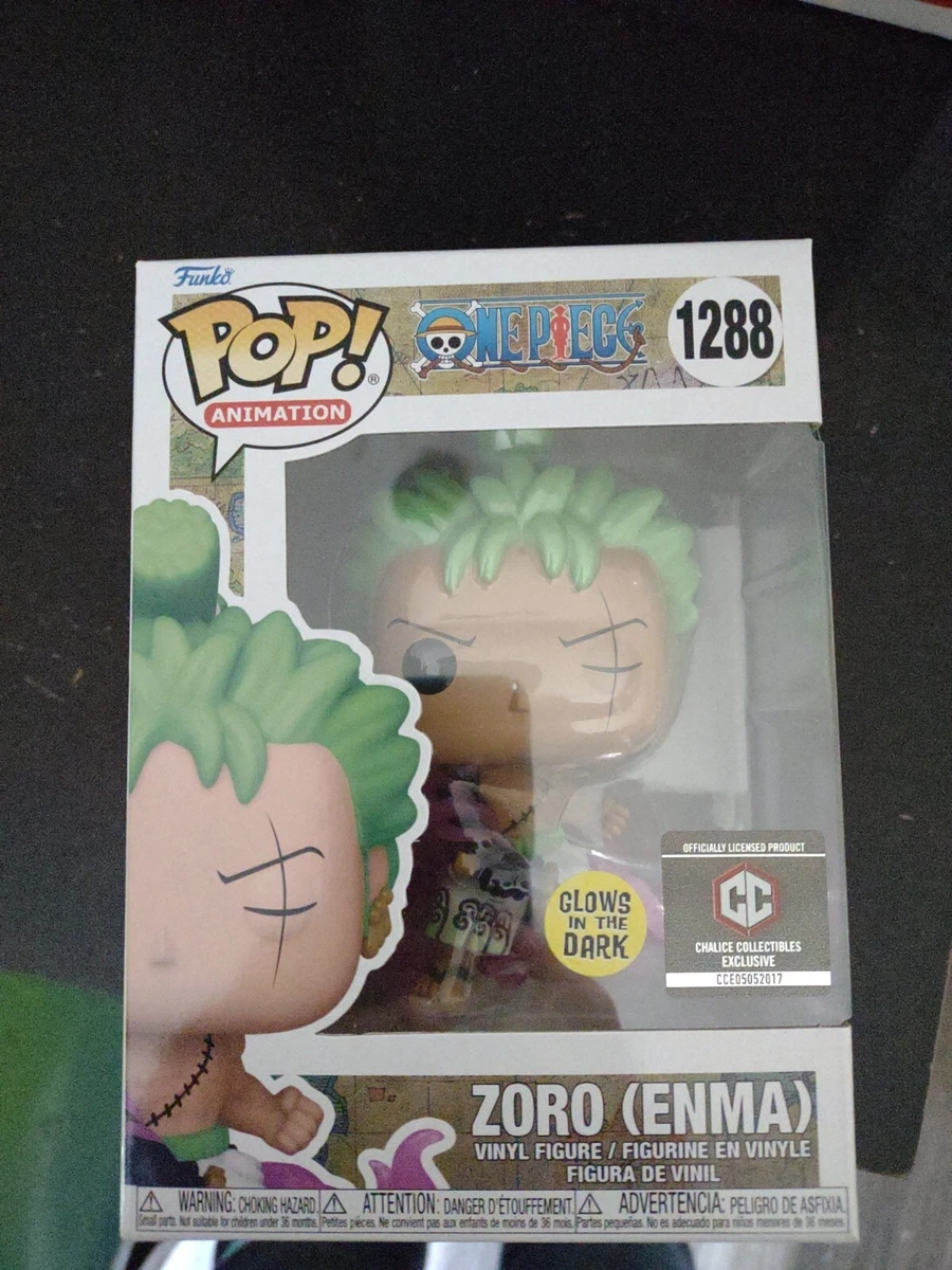 Funko Pop! One Piece: ZORO (ENMA) Vinyl Figure CC Exclusive with protector