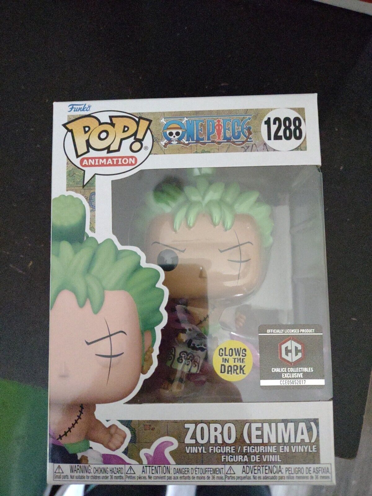 Funko POP! One Piece RORONO ZORO (GITD) & ZORO (ENMA) Vinyl Figure wit —  Beyond Collectibles