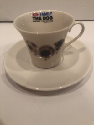 Tea Cup And Saucer The Dog Artlist Collection Strange ratio Family