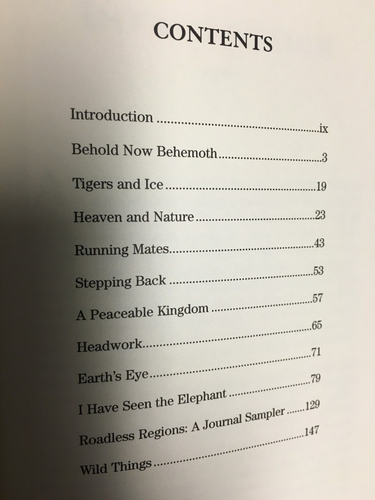 Tigers & Ice: Reflections on Nature and Life Edward Hoagland 1st/1st HC/DJ 1999 - Bild 8 von 8