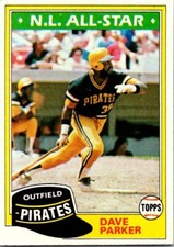 1981 Topps #640 Dave Parker