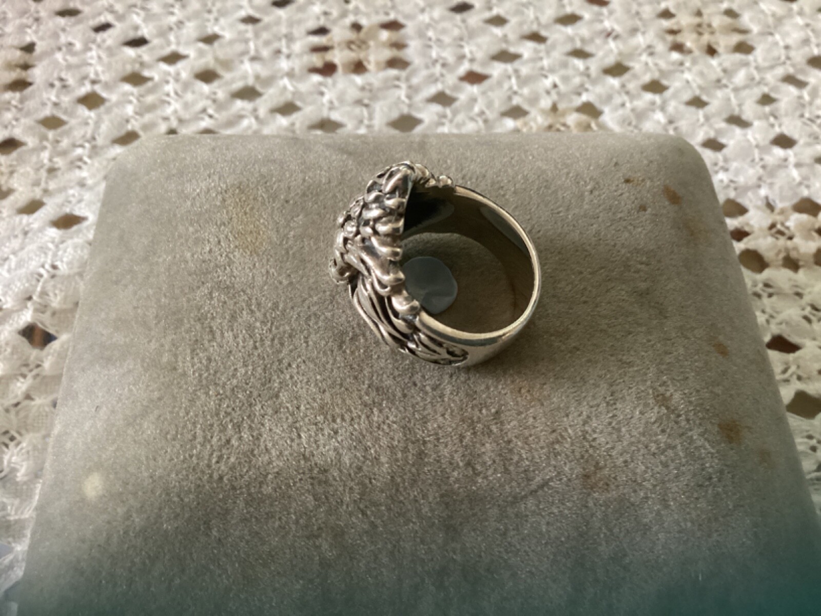 Wonderful Solid Sterling Heavyweight Detailed Sku… - image 6