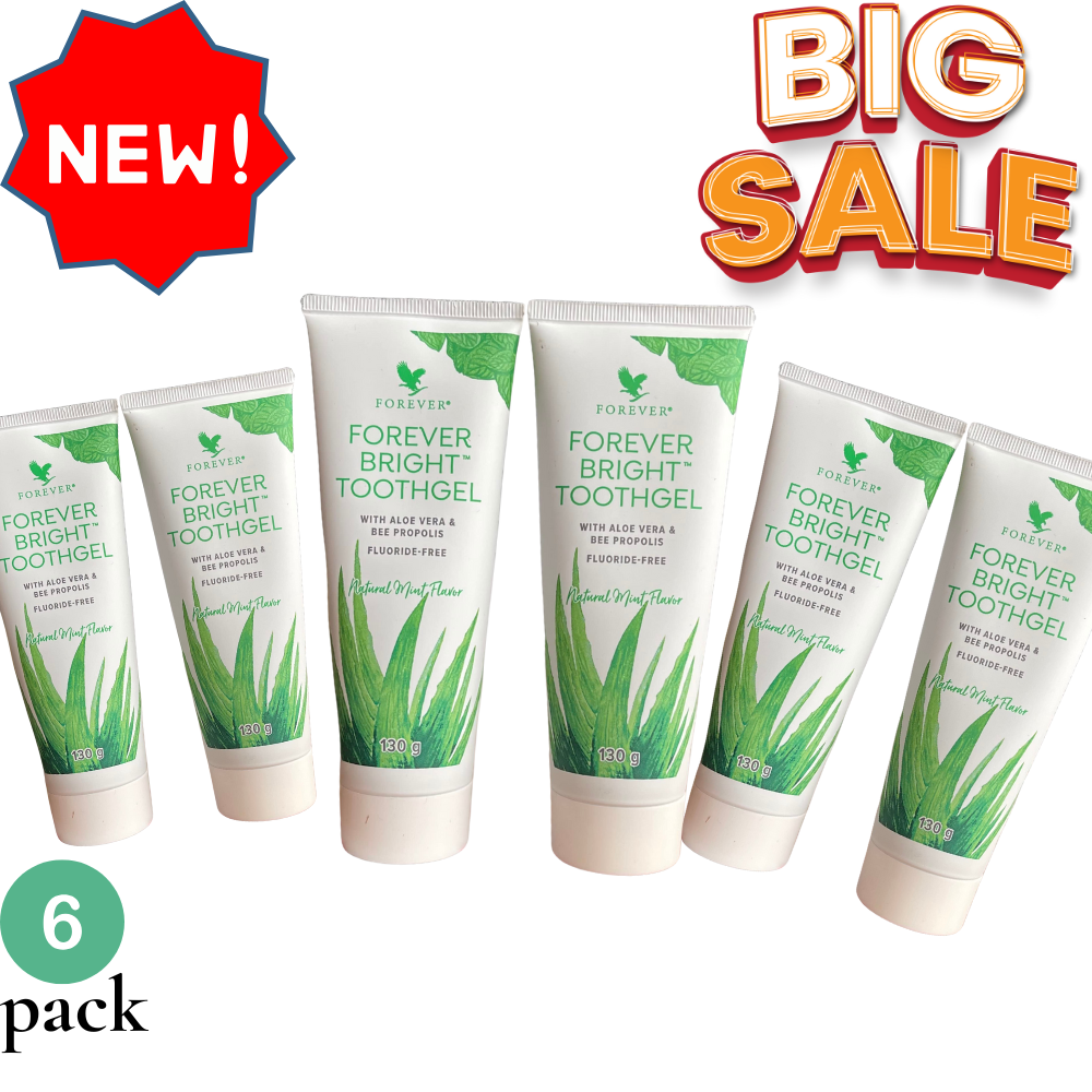FOREVER gel mask 2本、BRIGHT TOOTHGEL×2 2 PACK Forever Bright TOOTHGEL Aloe Vera / Bee Propolis