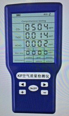CO2 Detector Carbon Dioxide Sensor Monitor Gas Concentration Content Air Tester