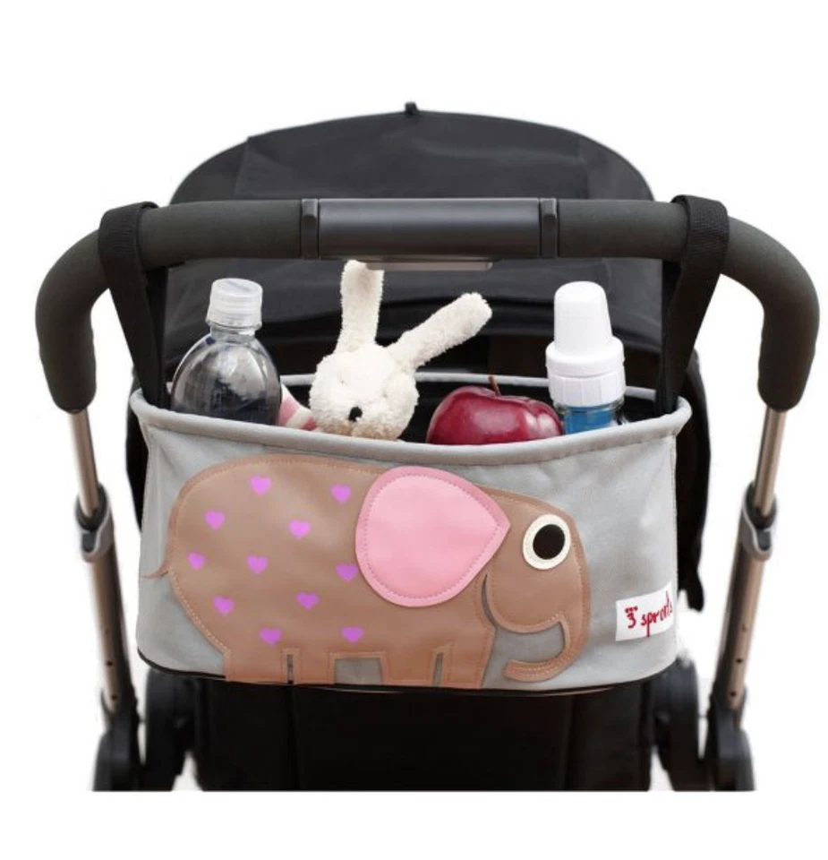 3 Brotes Universal Cochecito Organizador Bebé Jogger Caddy con Portavasos Foto 2 de 4