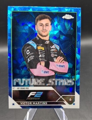 2023 TOPPS CHROME F1 SAPPHIRE VICTOR MARTINS FUTURE STARS #79