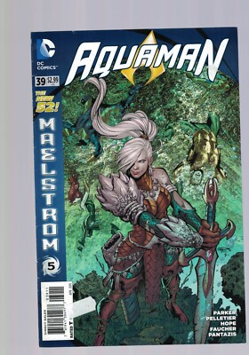 DC Comics Aquaman No. 39 April 2015 $3.99 USA The New 52!