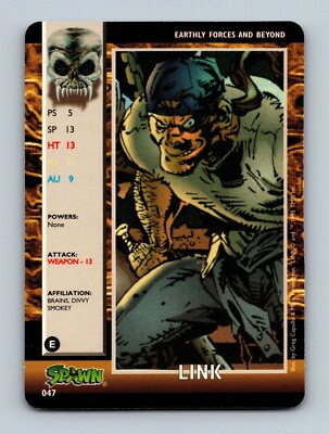 Spawn Power Cardz - Link 047 - TMP. Inc. 1995
