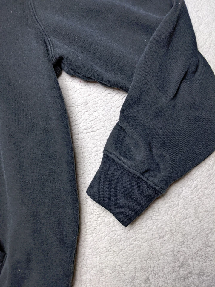 Iowa Hawkeyes Mens M Black Yellow Hoodie Kangaroo Pocket NCAA - Image 2 of 4