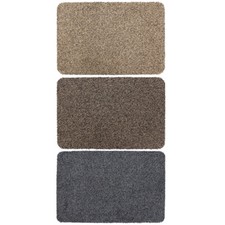 JVL Tanami Machine Washable Two Tone Barrier Door Mat