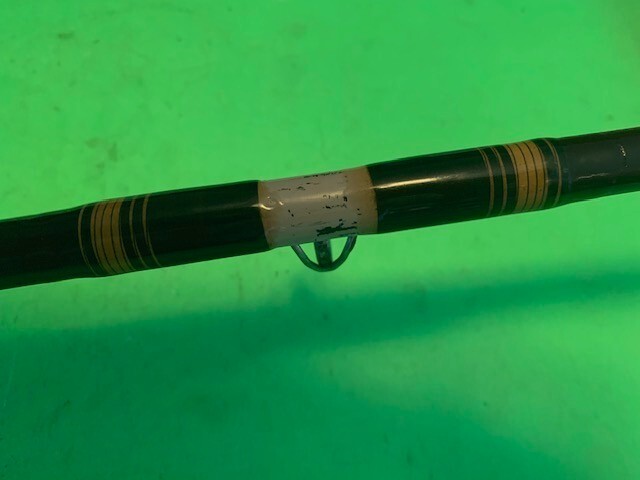 VINTAGE GARCIA CONOLON 7 FOOT 6 INCH 15 TO 50 POUND CLASS JIG