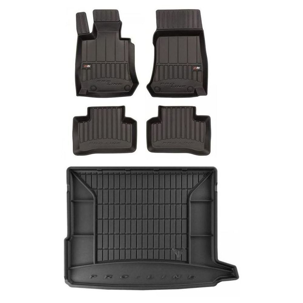 Set di tappetini e stuoie si adatta per Mercedes GLC x253 dal 2016