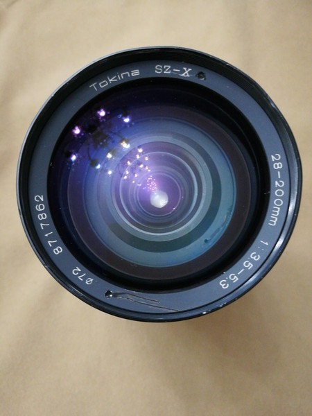 TOKINA SZ-X 28-200mm  f3.5/5.3 FOR PENTAX PK GOOD CONDITION