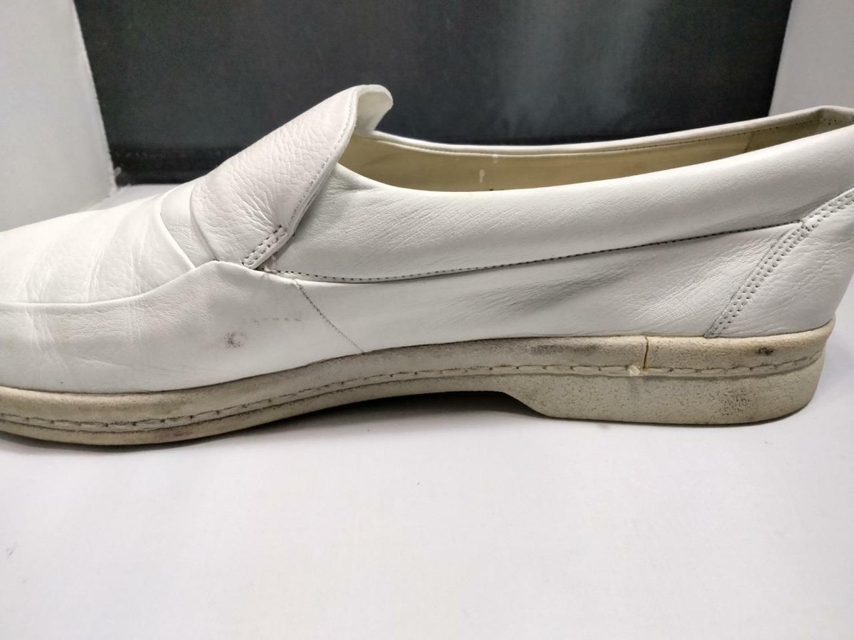 未使用✨BALLY White Striped Black Loafers Sepatu BALLY STRIPE WHITE BLACK LOAFERS 100% ORIGINAL