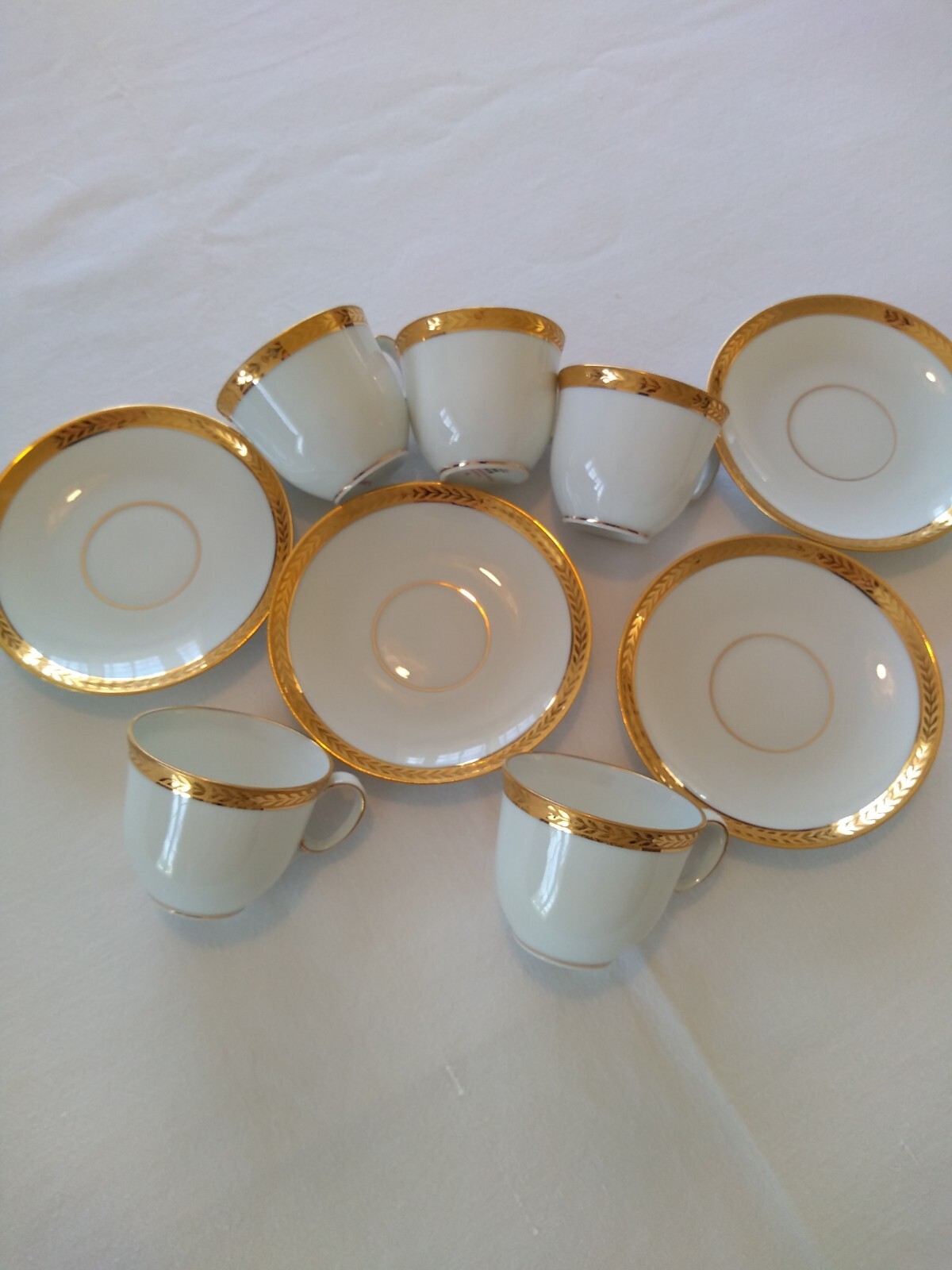Tasses à moka et Soucoupes Porcelaine de Limoges BERNARDAUD eBay