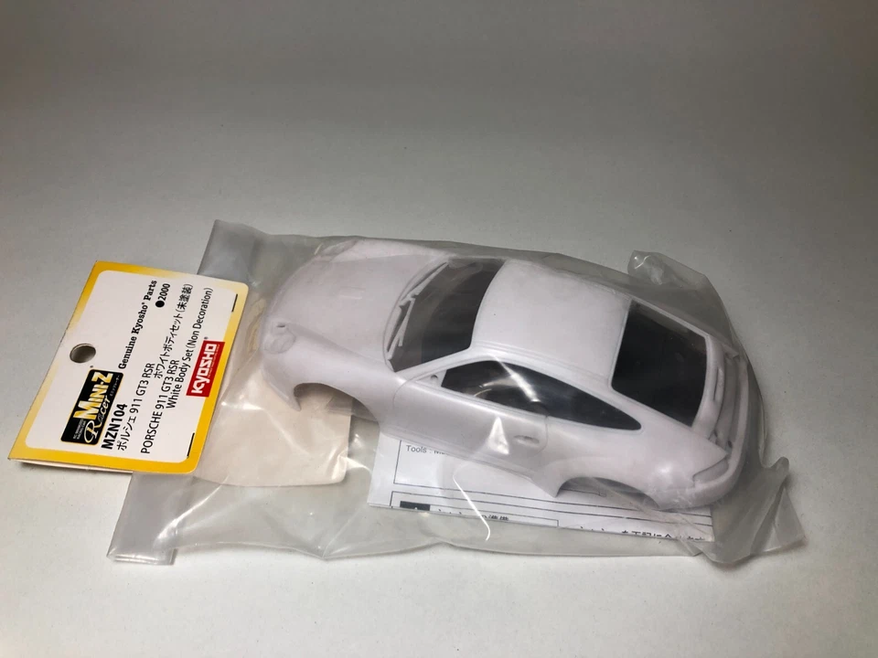 KYOSHO Mini-z PORSCHE 911 GT3 RSR White Body Set (Non Decoration) MZN104 - Image 2 of 4