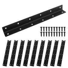 Redunest L Bracket Heavy Duty Corner Brace 10 Pack 10.8" Metal Shelf Bracket ...