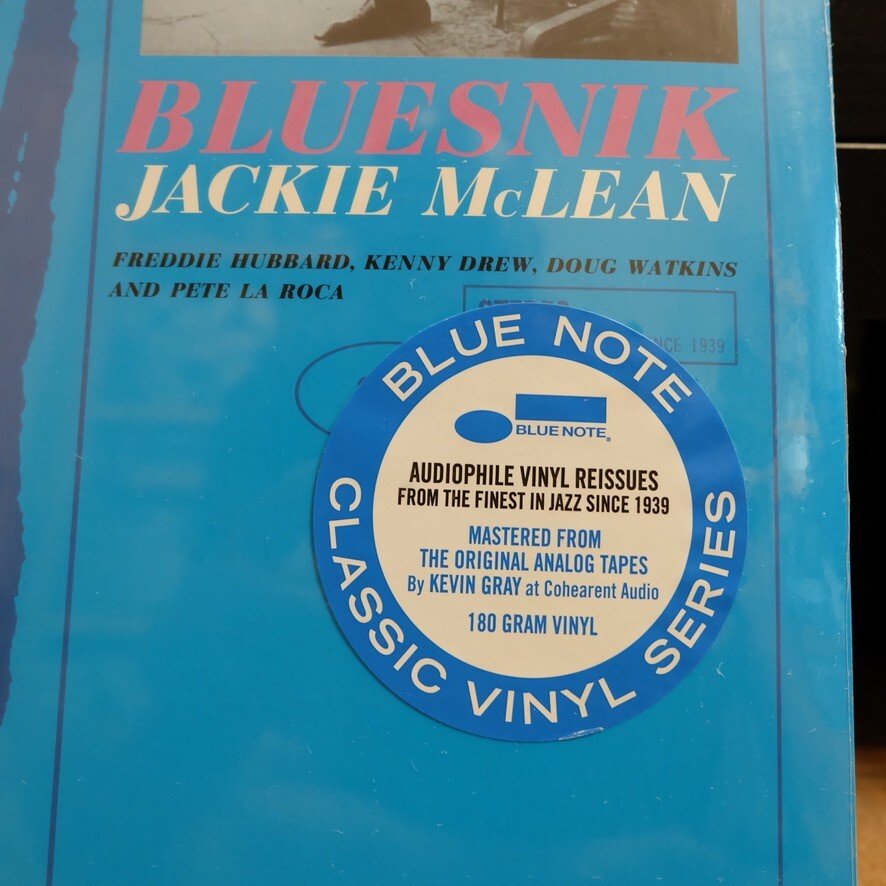 2023 Jackie McLean – Bluesnik Vinyl Record LP – Blue Note ST