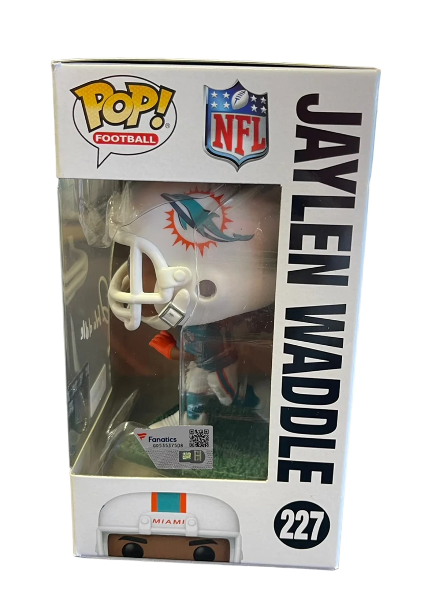 Jaylen Waddle Autographed Dolphins Funko Pop! (Fanatics) | eBay