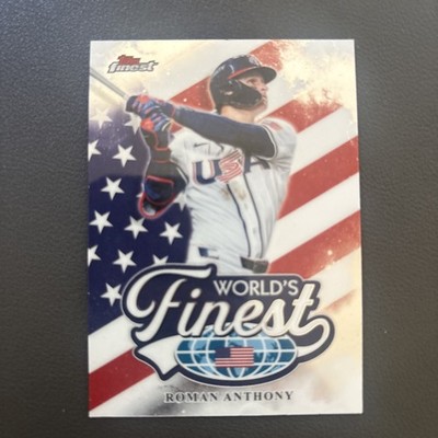 2026 Topps Finest World's Finest Roman Anthony