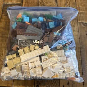 LEGO Minecraft #21134 The Waterfall Base No Instructions Complete