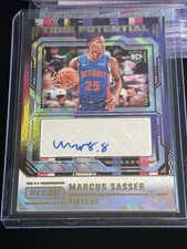 2023-24 Panini Recon - True Potential Signatures Marcus Sasser  /25 (AU, RC)