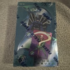 1995 Fleer Batman Forever Metal Hobby Box — Factory Sealed – 36 Packs