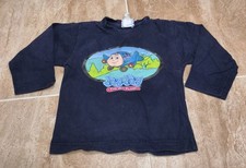 Vintage 2002 Toddler Jay Jay The Jet Plane Shirt Blue Long Sleeve Sz 3T