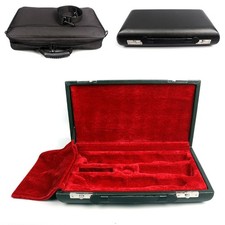 Lightweight Black Oboe Hard Case -Strong & Soft-Lined Storage Bag, Brand New