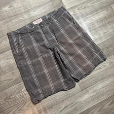 Vintage Y2K Baggy Faded Streetwear Mossimo Supply Co. Plaid Checker Shorts 38