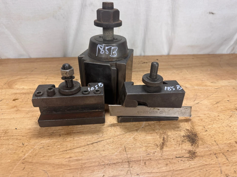 Torno oscilante de poste de herramienta de súper precisión Aloris CA CA7 CA1 3 piezas 14"-20" 185B Foto 2 de 4