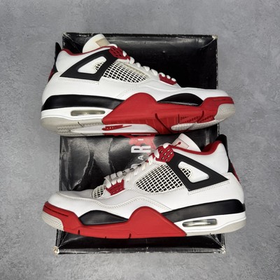 Size 10.5M/12W - Jordan 4 Retro Fire Red (2020) *pre-owned* SIZE 10.5 DC7770-160
