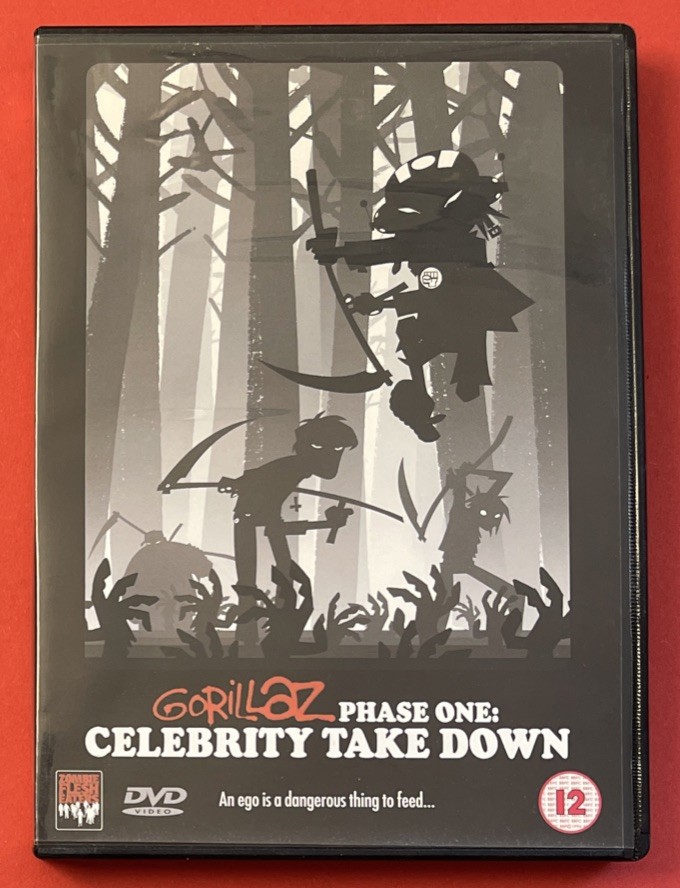 Gorillaz - Phase One - Celebrity Take Down (DVD, 2002) EB09