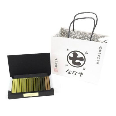 Nanaya Premium Matcha Stick Set   Japanese Matcha Chocolate Gift from Japan