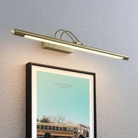 Lucande Bilderleuchte Led Mit Schalter, Spiegelleuchte 69 Cm, Wandlampe Messing,