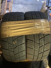 Pair 190/580 R15 inch hankook FIA wet compound rally tyres/race /trackday 4mm