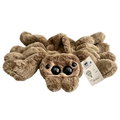 2026 Build A Bear Halloween Jumping Spider Brown Full Size Plush NWT