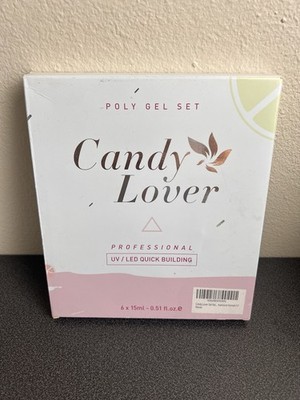 Candy Lover Professional Poly Gel Nail Extension Kit  Complete Set