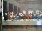 Vtg JESUS THE LAST SUPPER Lithograph Print with Wood Frame 21”x 17” Religious — photo 4