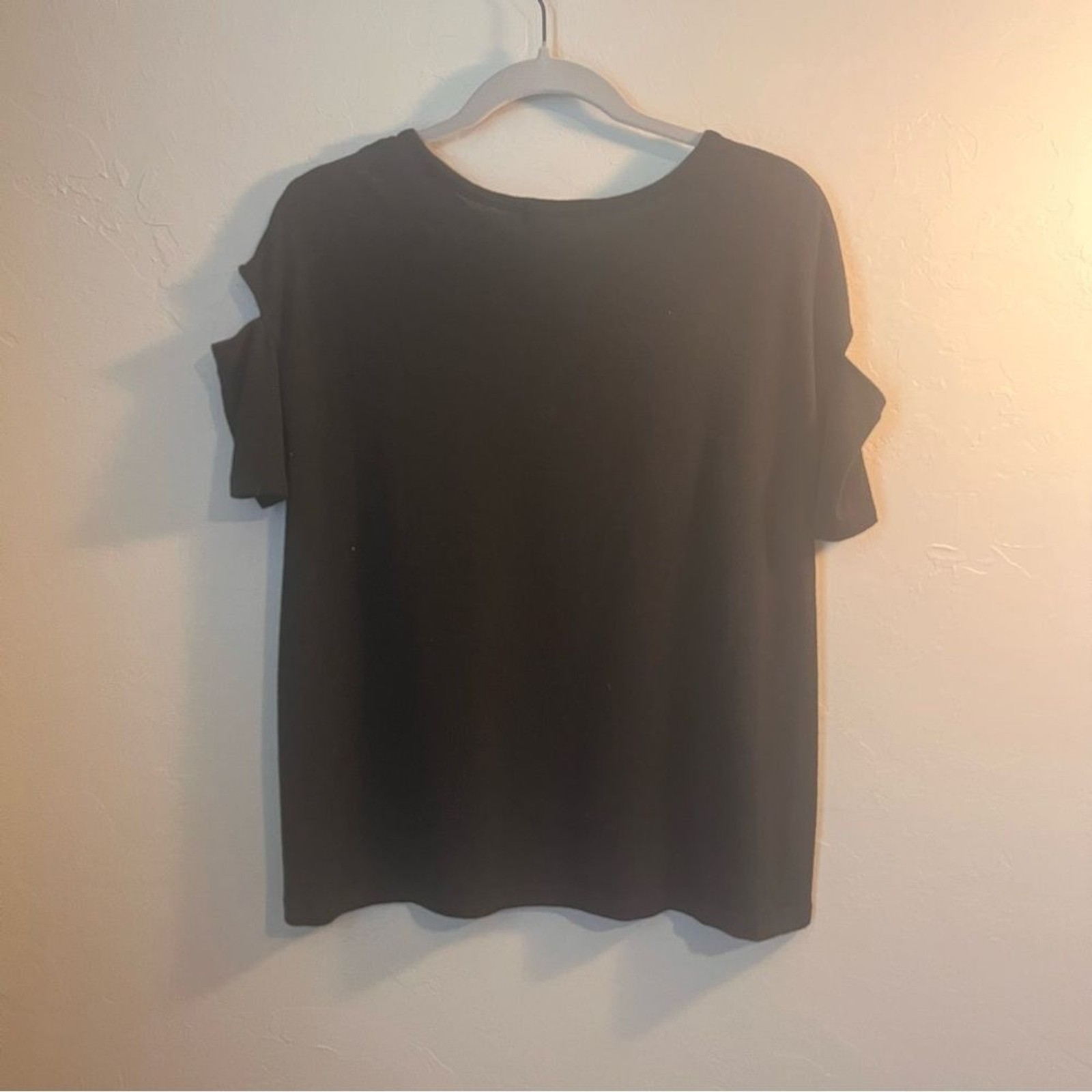 Rag and Bone Medium Split Shoulder Short Sleeve S… - image 9