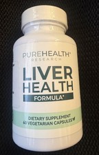 PureHealth Research Liver Health Formula Bloating Milk Thistle, Detox  Cleanse