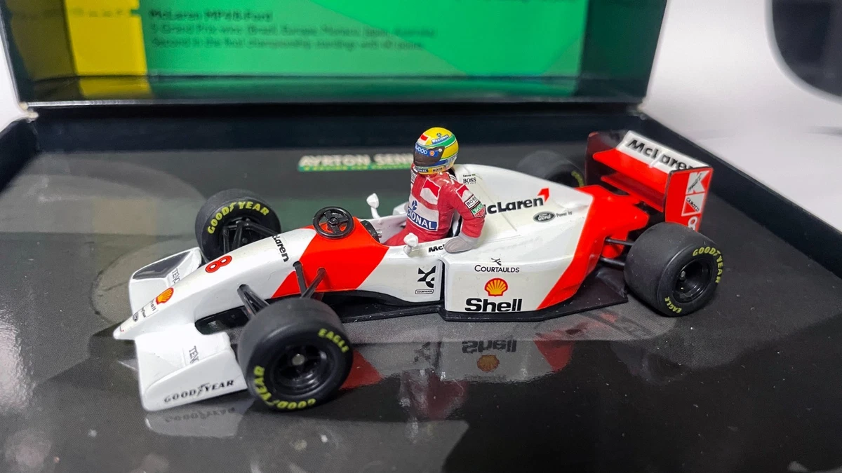 ミニカー McLaren MP4/8 Ayrton Senna 1/43 Altaya 1:43 Ayrton Senna McLaren MP4/8 #8 勝者 オーストラリア GP