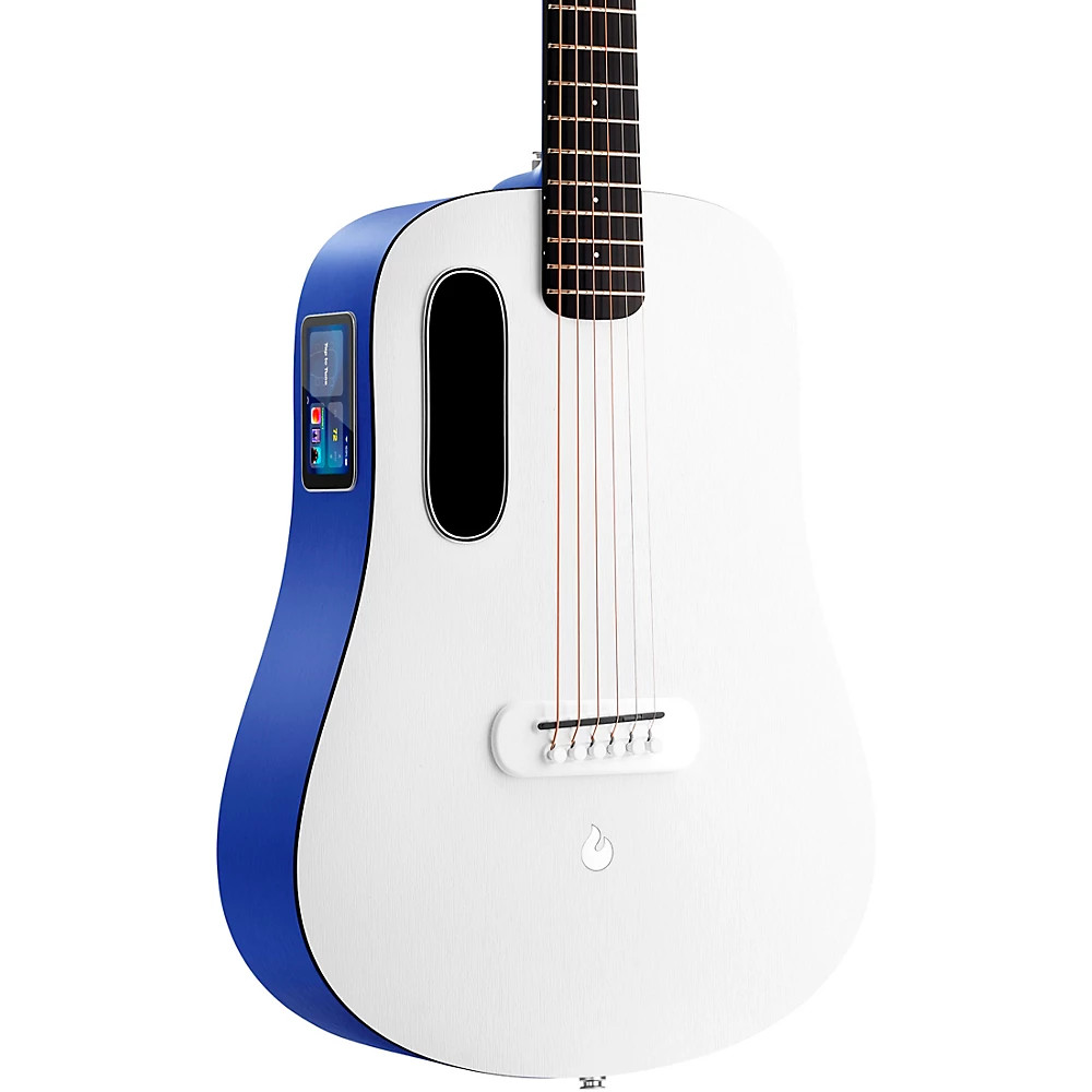 LAVA MUSIC ME PLAY 36 Acoustic-Electric Guitar wLite Bag Deep Blue-Frost White 64190₽
