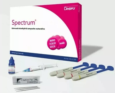 Dentsply Spectrum Universal Microhybrid Composite Restorative kit Free II Ship