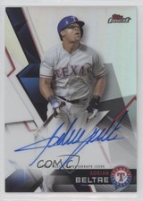 2018 Topps Finest Auto Adrian Beltre #FA-AB Auto HOF 2u5