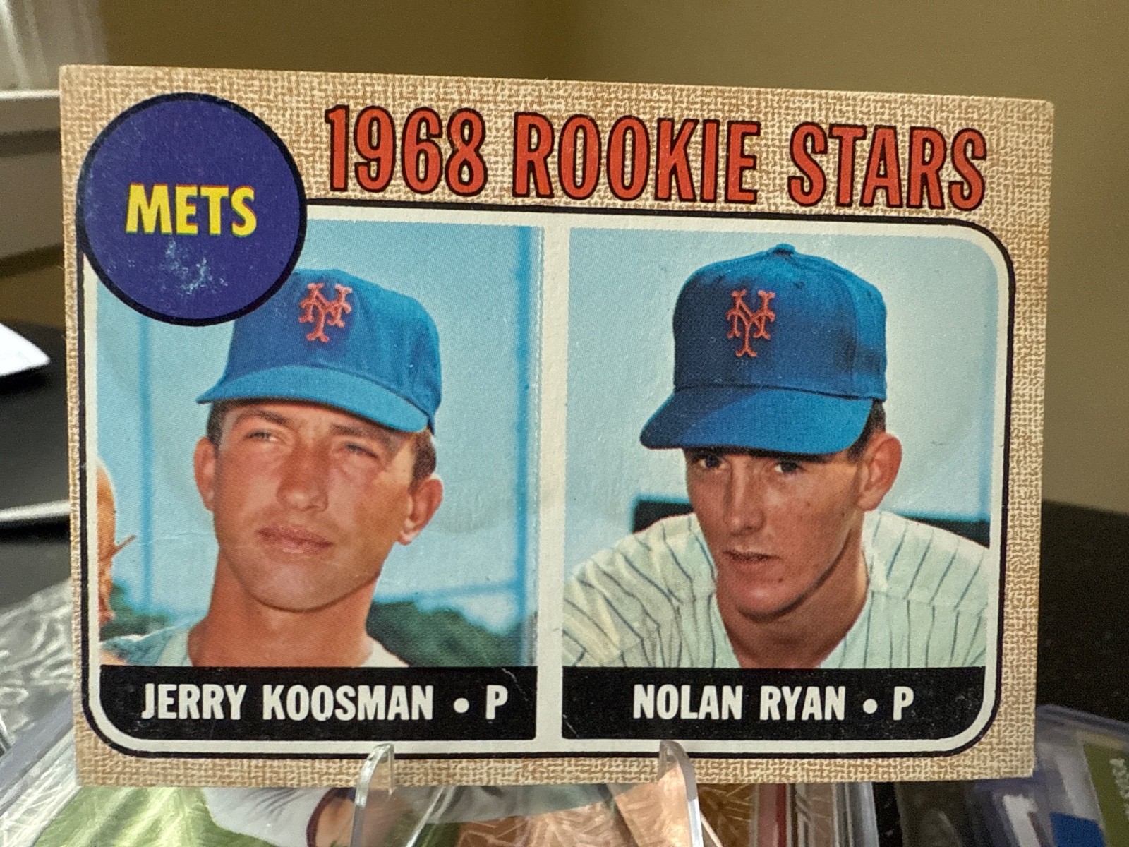 1968 Topps - 1968 Rookie Stars Nolan Ryan, Jerry Koosman #177 (RC)