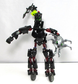 Lego Hero Factory Black Phantom 6203 Incomplete Sold as Is